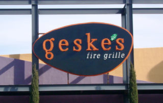 geske's Channel-Letters Sign