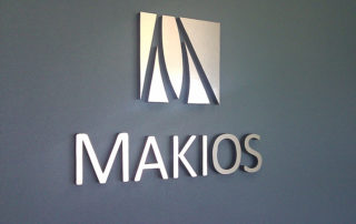 Makios -Interior Cut-out Sign